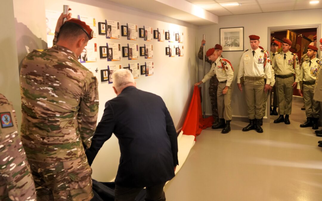 ORDRE DU JOUR N° 03 : Inauguration de la Salle des Parrains