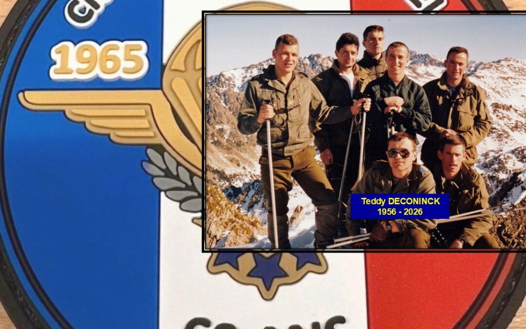 Hommage au Sergent-chef (er) Teddy DECONINCK